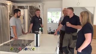 Watch the brand new Paris Grey Carrera quartz worktops get installed