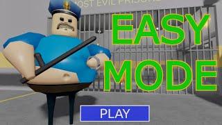 Roblox Barry’s Prison Run Story Obby EASY MODE - Walkthrough and Boss Battle #Roblox #OBBY