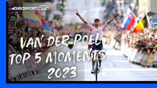 Mathieu van der Poel's Top 5 Moments From 2023 ‍️ 