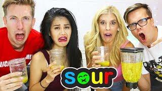 SOUREST DRINK IN THE WORLD COUPLES VS. COUPLES CHALLENGE! (DAY 197)