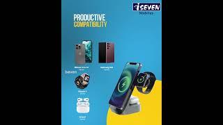 Inbase Wireless Charging Station | 3 in 1 #smart #inbase #charger #wireless #i7 #iseven
