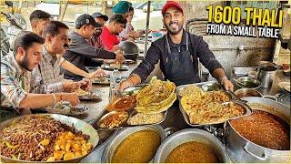 60/- Indian Street Food Punjab LOTTERY  UNLIMITED Thali, Dal Makhani, Shahi Paneer, Lachha Paratha