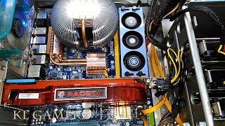 Change Replace Power supply with Ancient GIGABYTE GA-X48-DQ6 Gaming Desktop Build