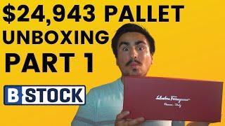 UNINSPECTED LIQUIDATION PALLET UNBOXING! $24,943 B-Stock Liquidation Pallet Part 1!