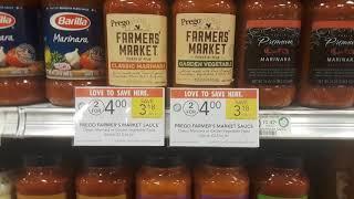 Prego Farmers Market Sauce Fre after Ibotta at Publix