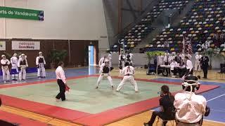 COPA MUNDIAL DE NIPPON KEMPO FRANCIA 2017 EMILIO (MÉXICO) VS LAVEGLIA(ITALIA)