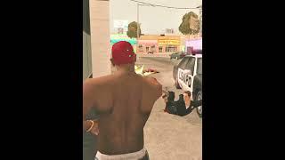 Cj akm uzi  spray on cop police ️️️ #gta #gtamusic #gtasanandreas #gtapc #gtaworld