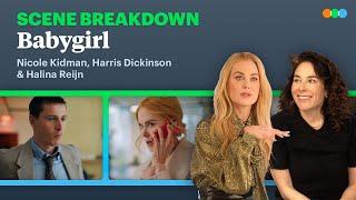 Babygirl: Nicole Kidman, Harris Dickinson, and Halina Reijn break down the cookie scene