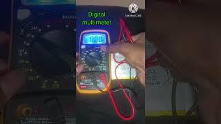 MAS830L Digital multimeter #electronic #tech #shorts