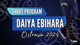 Daiya EBIHARA 蛯原 大弥 (JPN) | Junior Men Short Program | Ostrava 2024