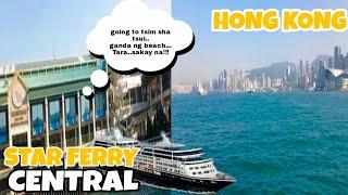 STAR FERRY RIDE from CENTRAL to TSIM SHA TSUI || STAR FERRY HONG KONG || DAY OFF