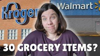 Kroger Vs Walmart: Which Store Has The BEST Prices?