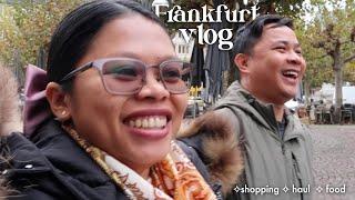 frankfurt vlog ⎯ libreng brunch ni @Arciivell22, grocery haul, nanggrocery ako sa pantry ni arcii