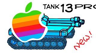 Apple сделали iPhone 13 танк и его противники - Танковая Дичь (Анимация)