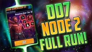 *DARK DIMENSION 7* - Node 2 Playthrough (Unrestricted Section) - Marvel Strike Force