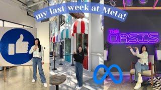 META CAMPUS TOUR | my last week at Meta (Facebook) 