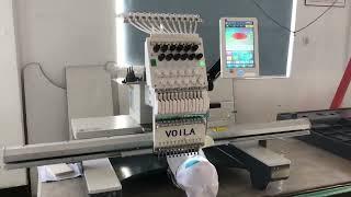 Voila monogram embroidery sewing machine factory price 5001200 size