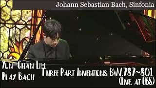 임윤찬 ‘바흐, 신포니아’ 라이브  Yun-Chan Lim Play Bach Three Part Inventions (Live. at EBS)