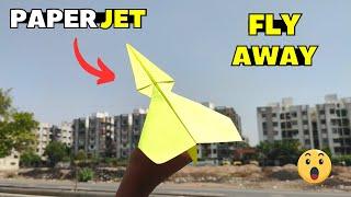 Jet Paper Plane | How to Make a Paper Plane Fly Like a JET | FLY AWAY