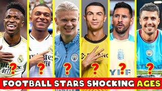 SHOCKING Football Stars Ages Revealed! Oldest to Youngest 2024