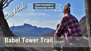 Babel Tower Trail | Linville Gorge Wilderness | North Carolina | Rock Scramble | Table Rock View