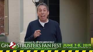 Director Ivan Reitman wants to see YOU at Ghostbusters Fan Fest!