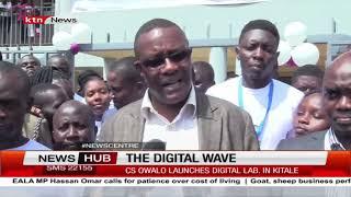 ICT CS Eliud Owalo says government is establishing digital labs at TVET institutions across county