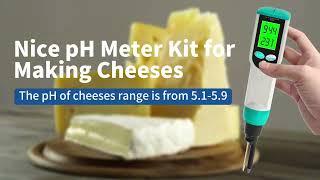 PH-2023 Food pH Meter for Sourdough Bread Meat Cheese Fermenting