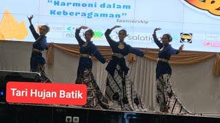 Tari Hujan Batik ESAFEST 2024 UIN Salatiga. Tari Tradisional Jawa