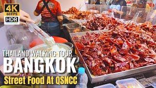 [BANGKOK] Exploring Street Food in Travel Fair At QSNCC | Thailand [4K HDR]