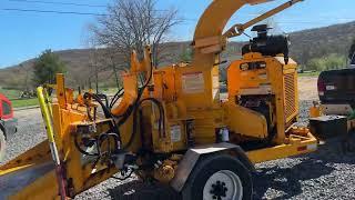 2006 Carlton 2012 12" Self Feed Wood Chipper John Deere Diesel For Sale Mark Supply Co Saxton Pa