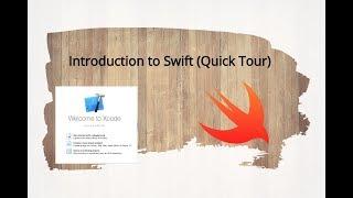 Introduction to Swift (Quick tour and comparison with Objective C)