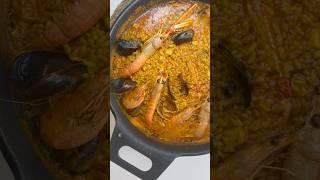  PAELLA de MARISCO, la MEJOR .#paella #arroz #marisco #a #como #yummy #delicius #tiktok #viral