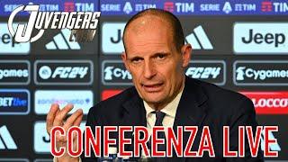 CONFERENZA LIVE ALLEGRI PRE TORINO-JUVENTUS!