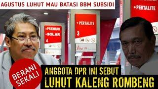 LIVE‼️BERANI SEKALI! ANGGOTA DPR INI SEBUT LUHUT KALENG ROMBENG