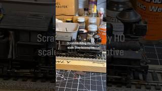 Freelance Shay locomotive HO scale Scratchbuild update!!