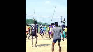continuous 3 blocks  tn boys #ashok #lotta #thiyagu #volleyball