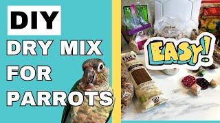 Healthy dry food for birds | Easy bird mix