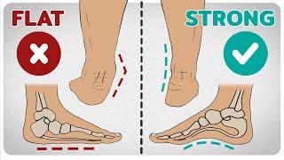 How to Fix Flat Feet (fallen arches) in 4 Steps
