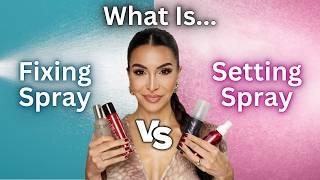 What is the difference between Makeup Setting Spray vs Fixing Spray? | Do you need both?