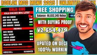 NEW UPDATE ! Roblox Mod Menu APK v2.654.474 - Unlimited Robux & New Features | Roblox MOD MENU