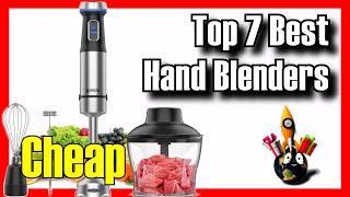  TOP 7 BEST Budget Hand Blenders to Buy on Amazon [2024][Cheap] Inmersion For Baking / Baby Food