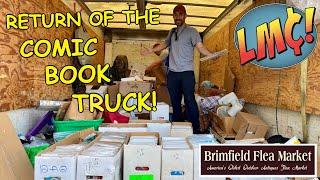 Return of the Biggest Flea Market in America and a Moving Truck Full of Comic Books!!