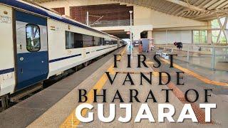 20902 Gandhinagar Capital Mumbai Central Vande Bharat Express : Gandhinagar to Mumbai Journey