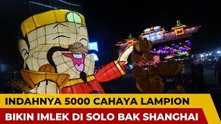 Ribuan Lampion Imlek Pasar Gede Bikin Candu Wisatawan Asing Kunjungi Solo