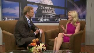 Glen Campbell's Wife, Kim, is Interviewed by WMTV15 (28 May 2015)