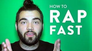 Top 3 Tips on Rapping Fast (Part 1) - Hip Hop Tutorial For Beginners