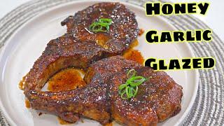 Honey Garlic GLAZED Pork Chops