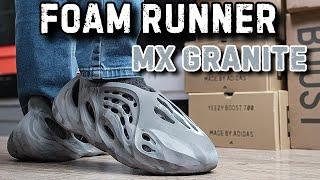 Yeezy Foam Runner 'MX Granite' Review & On Feet