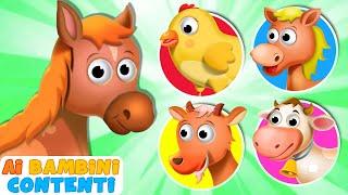 Abbina I Bambini Animali | Cartone Animato Per Bambini | ABC Italiano